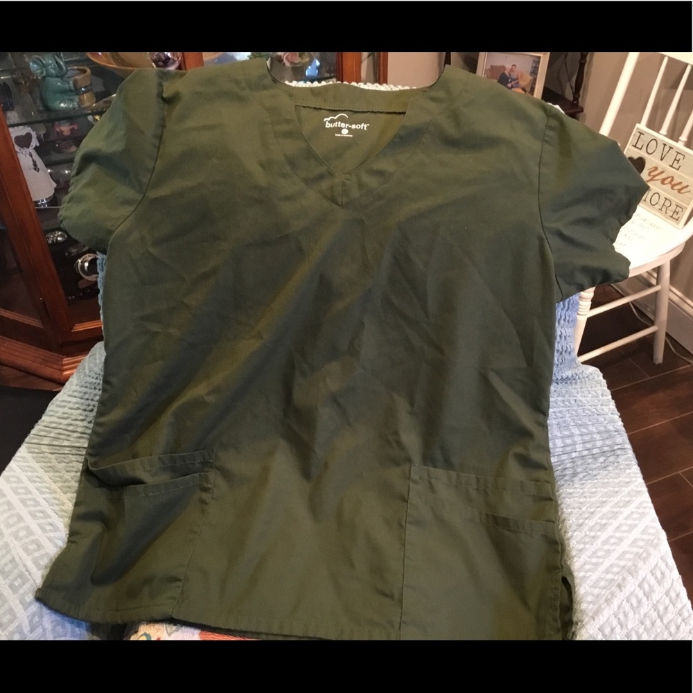 Butter Soft Green Fig Top Large